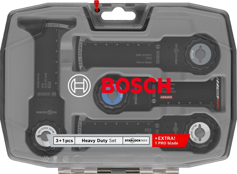 Súprava nožov BOSCH Heavy Duty, 4 ks (2.608.669.094)