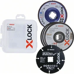 Súprava rezacích a rezacích nožov Bosch X-LOCK CMW, 125 mm (2.608.619.374)