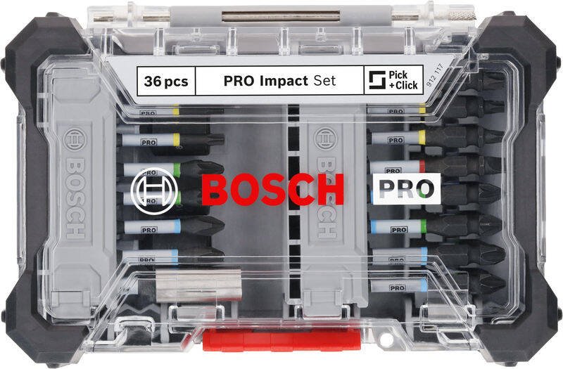 Súprava skrutkovacích bitov BOSCH PRO Impact, 36 ks (2.608.521.U73)