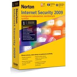 SW NORTON INTERNET SECURITY 2009 CZ UPG 2 roky