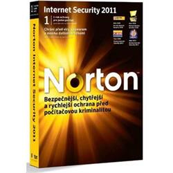 SW NORTON INTERNET SECURITY 2011 CZ 1 USER UPG (1 rok)