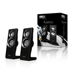 SWEEX reproduktory 2.0 Purephonic SP200, ovládání hlasitosti, stříbrné, USB