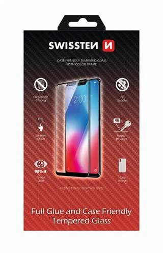 Swissten 2.5D sklo Apple iPhone 7 Plus/8 Plus, bílé