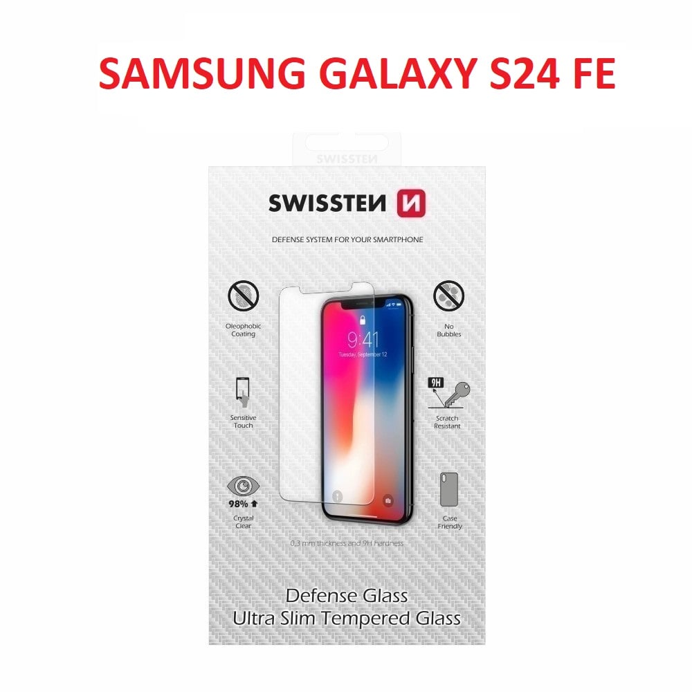 Swissten 2.5D sklo Samsung Galaxy S24 FE