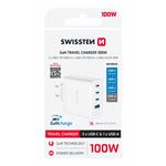 Swissten adaptér Smart IC 2× USB 3A, černý  