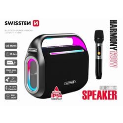 Swissten Bluetooth reproduktor Harmony 120W, černý