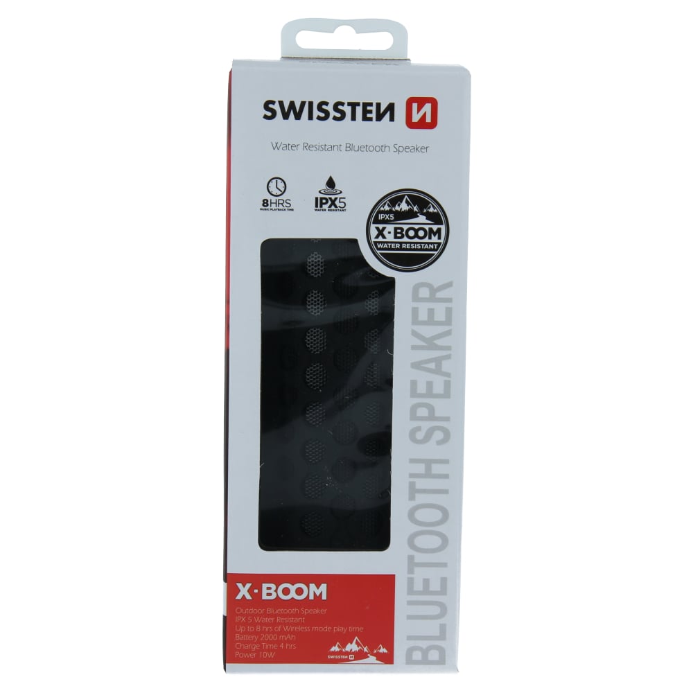 Swissten Bluetooth reproduktor X-Boom, černý