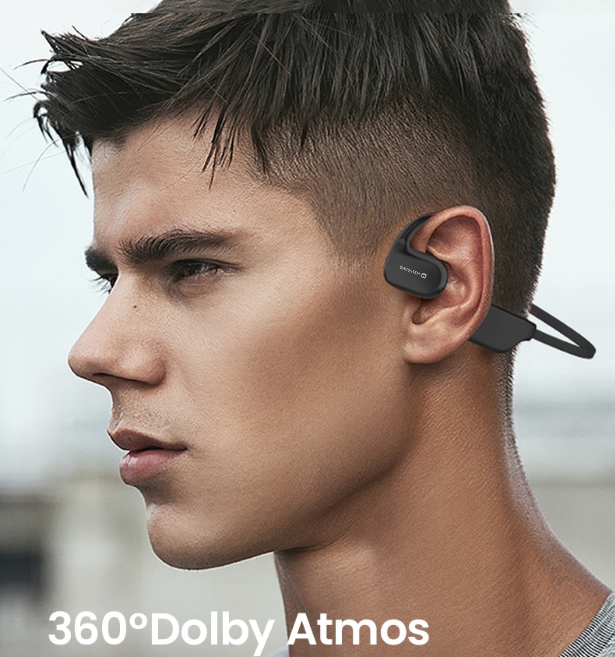 Swissten Bluetooth sluchátka Open Ear