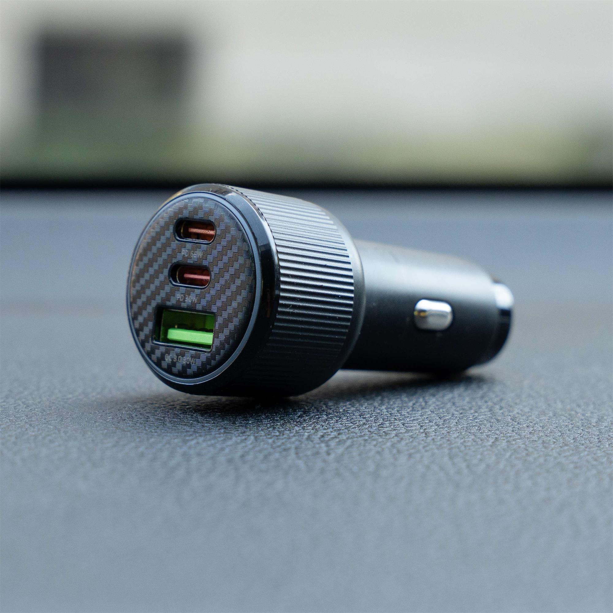 Swissten CL adaptér 95 W + USB-C kabel 1 m, černý