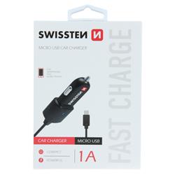 Swissten CL autonabíječka Micro USB 1A Power