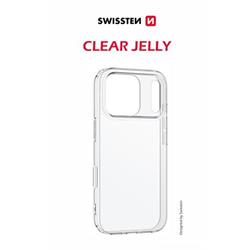 Swissten Clear Jelly iPhone 17 Pro, priehľadný