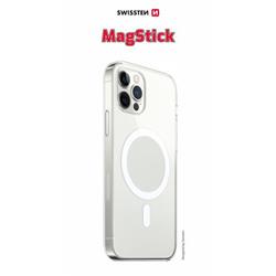 Swissten Clear Jelly MagStick iPhone 13 Mini, transparentní