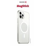 Swissten Clear Jelly MagStick pre iPhone 16 Pro Max, priehľadný