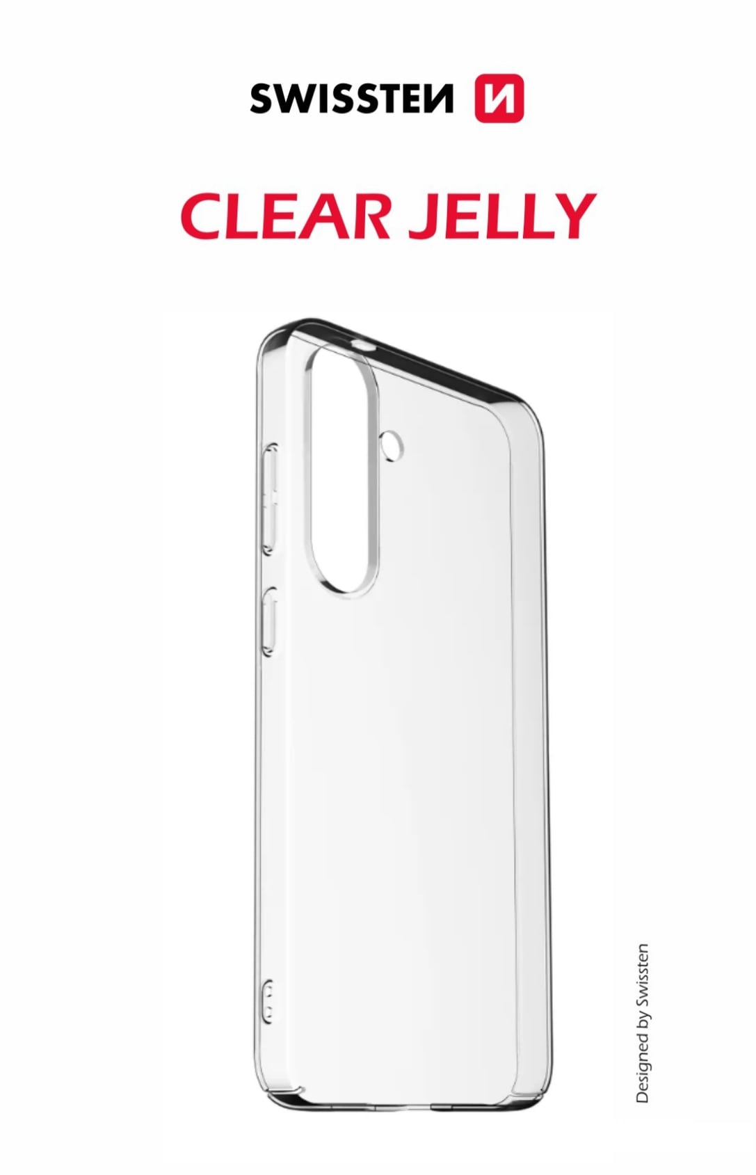 Swissten Clear Jelly pouzdro Samsung Galaxy A36 5G, transparentní