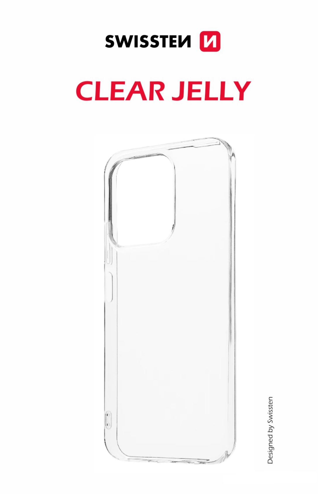 Swissten Clear Jelly Pro pre Redmi 15T Pro, priehľadný