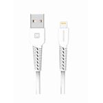 Swissten Datový kabel USB / Lightning 1,0m, bílý