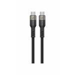 SWISSTEN DATOVÝ VIDEO KABEL USB 4.0, USB-C, 240W, 8K@60Hz, 40 GB/s, TB3 & TB4, 1,5 M ČERNÝ