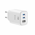 Swissten Edge GaN adaptér 65 W, bílý