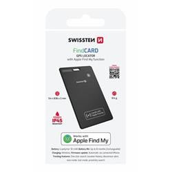 Swissten Find Card, černý