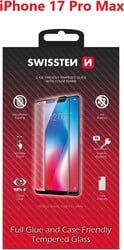 Swissten Full Glue sklo pre Apple iPhone 17 Pro Max, iPhone 18 Pro Max, čierne