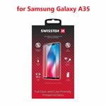 Swissten Full Glue sklo pro Samsung Galaxy A55, černé