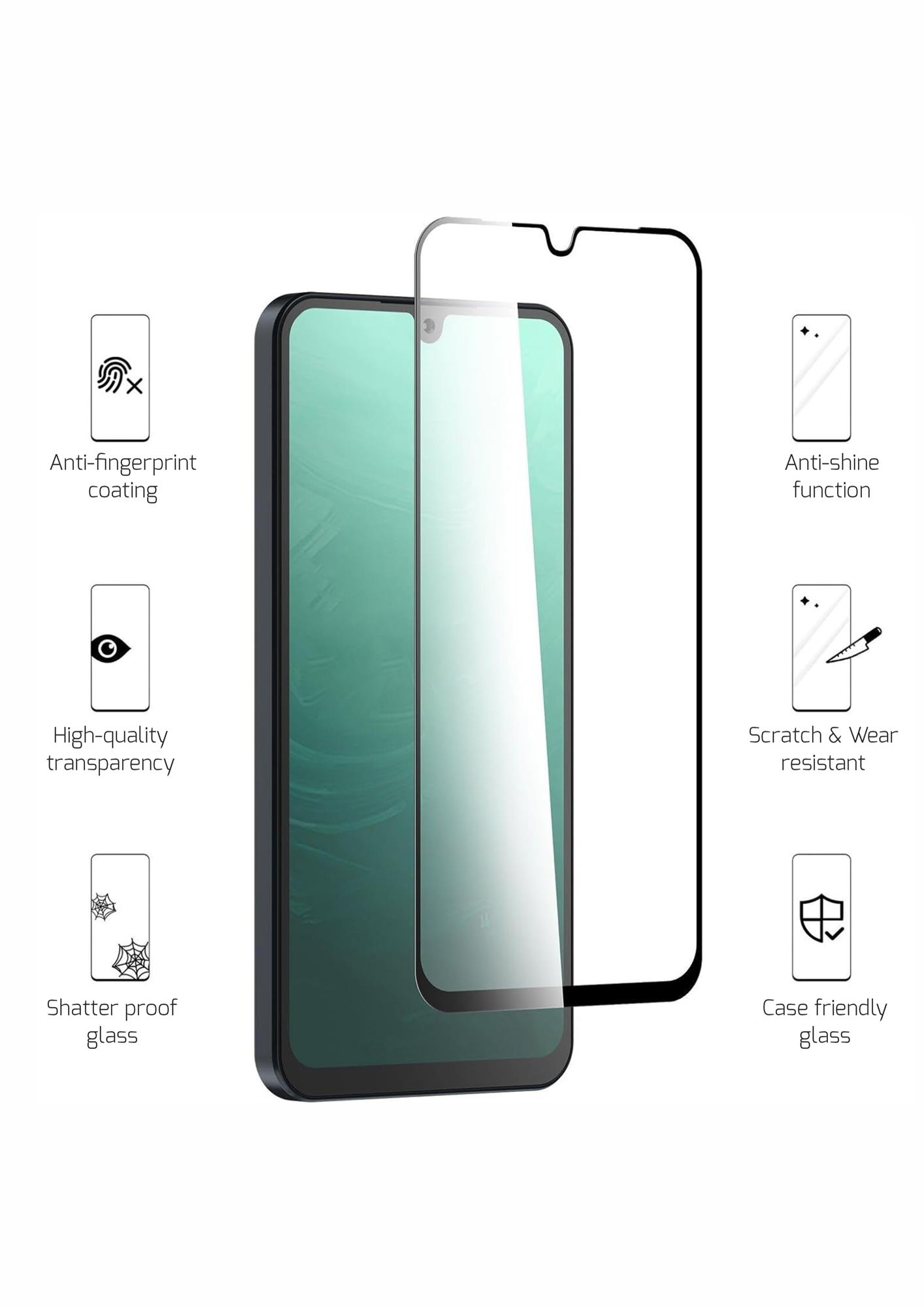 Swissten Full Glue sklo pro Xiaomi Redmi Note 15 5G, černé