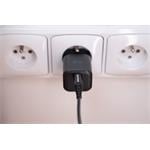 Swissten GaN adaptér 35W + USB-C kabel, černý  