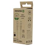 Swissten kabel USB-C / USB-C ECO, černý