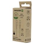 Swissten kábel USB-C / USB-C ECO, čierny