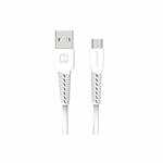Swissten kabel USB / Micro USB, bílý
