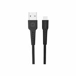 Swissten kabel USB / USB-C 1 m, černý