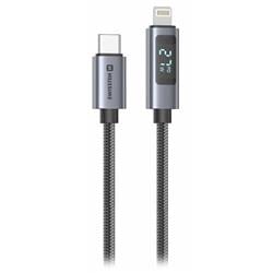 Swissten LCD kabel USB-C / Lightning