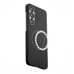 Swissten MagCarbon Pro Galaxy S25+, černé
