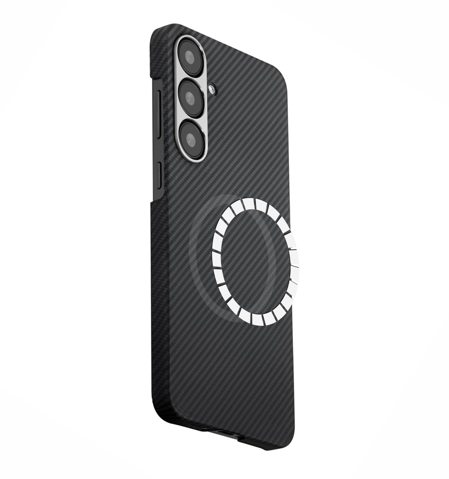 Swissten MagCarbon Pro Samsung Galaxy S25+, černé