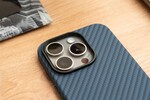Swissten MagStick Shell Pro pre Apple iPhone 17, iPhone 18, modrý