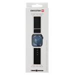 Swissten Marine Straps řemínek Apple Watch 42/44/45/49 mm, černý
