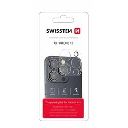 Swissten Ochranné sklo na čočky fotoaparátu pro Apple iPhone 12