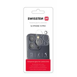 Swissten Ochranné sklo na čočky fotoaparátu pro Apple iPhone 15 Pro