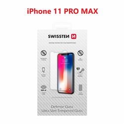 Swissten Ochranné temperované sklo pro Apple iPhone 11 Pro Max 2,5D