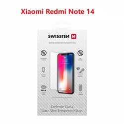 Swissten Ochranné temperované sklo pro Xiaomi Redmi Note 14 5G 2,5D