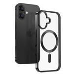 Swissten pouzdro Clear Jelly MagStick Apple iPhone Air, černé