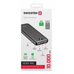 SWISSTEN POWER BANK 10000 mAh WORX PRO BLACK