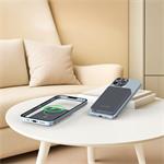 Swissten Power bank Fusion 5000mAh s nabíjením Apple Watch (kompatibilní s MagSafe), stříbrná