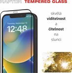 Swissten Raptor Diamond 3D sklo pre Apple iPhone 16 Plus, čierne