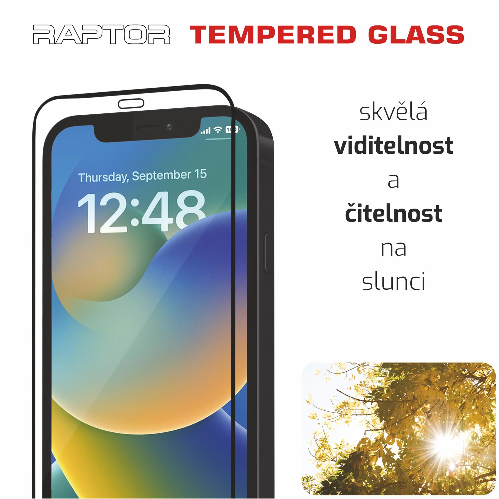 Swissten Raptor Diamond Ultra Clear 3D Apple iPhone 17/18, černé