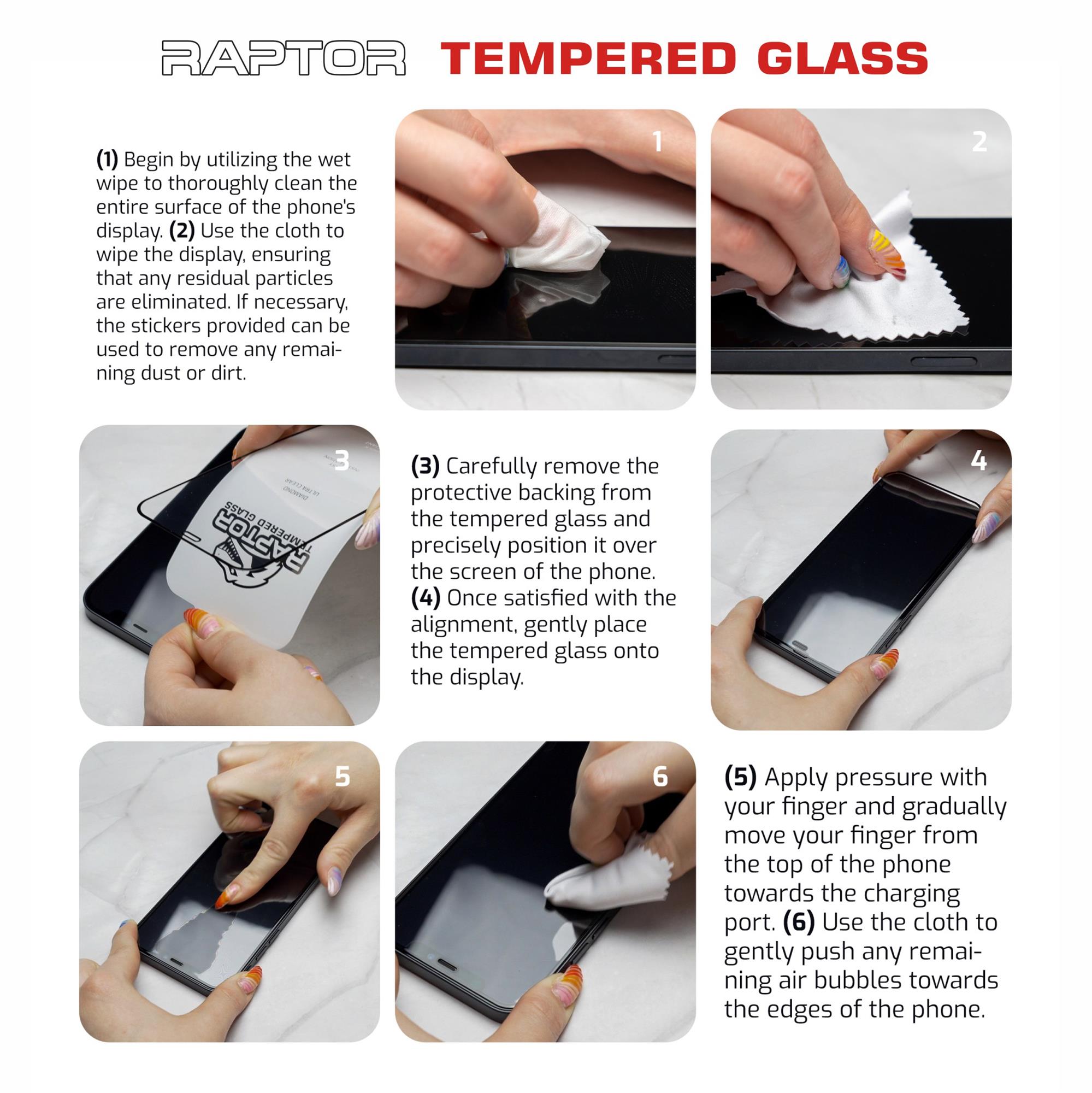 Swissten Raptor Diamond Ultra Clear 3D Apple iPhone 17/18, černé