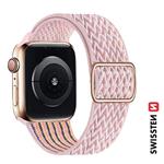 Swissten řemínek Apple Watch nylonový 38–41 mm, růžový  