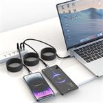 Swissten samonavíjací magnetický kábel USB-C/Lightning 1 m