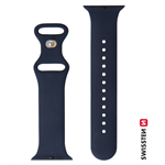 Swissten silikonový řemínek pro Apple Watch 42/44/45/49 mm, modrý