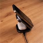 SWISSTEN SKLADACIA BEZDRÔTOVÁ NABÍJAČKA Qi2 MagBase 3v1 BLACK (kompatibilná s MagSafe)